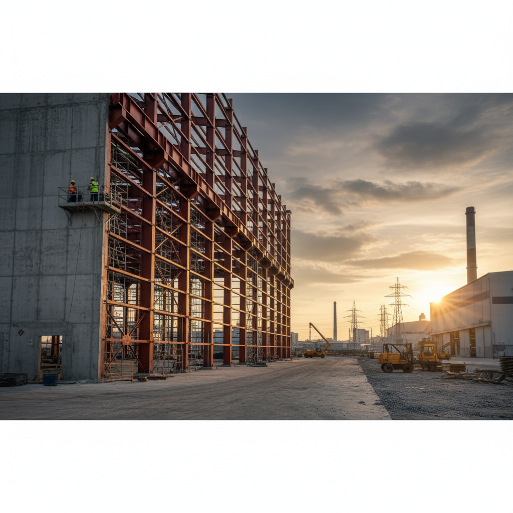 🏭【鉄骨造工場の施設管理者・経営者へ】事業継続の鍵！「耐震補強」の適切なタイミングと判断基準