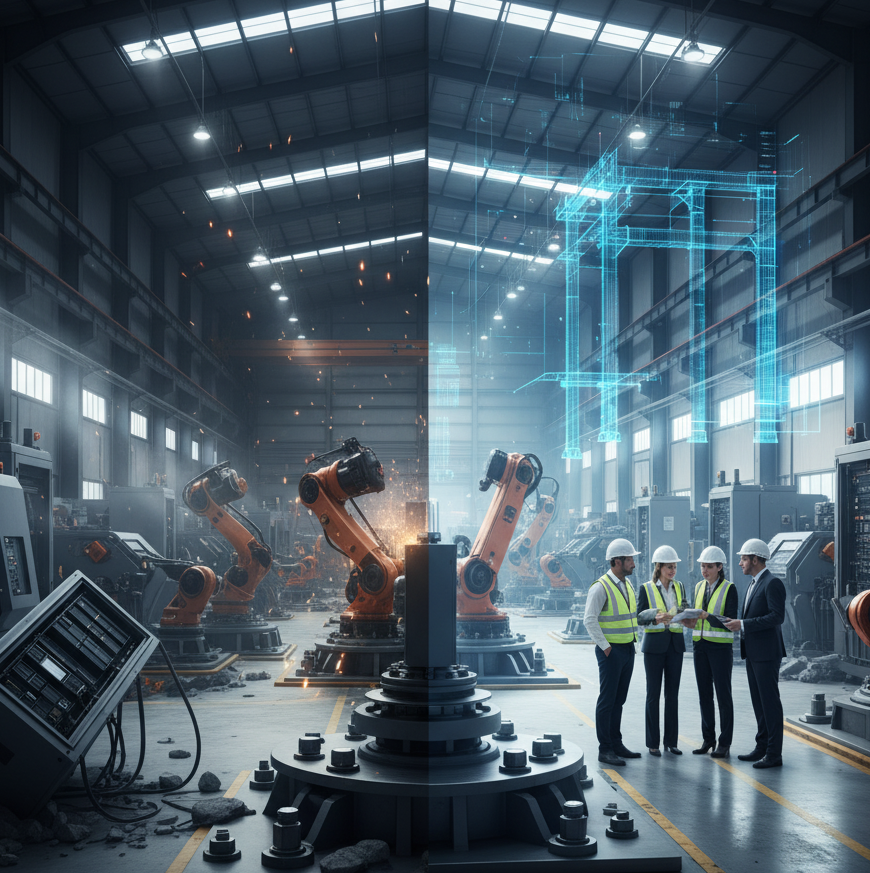 🛡️ 大規模工場・倉庫の経営層必見！建物と設備の一体的BCP地震対策で事業停止リスクをゼロに