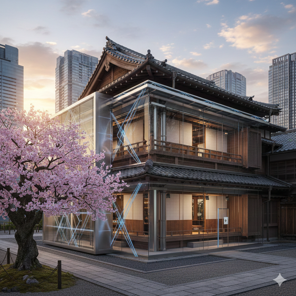 🏛️ 築50年を超える名建築の保存と耐震：意匠を損なわずに最新の安全性を取り入れる「伝統と技術」の融合