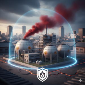 ⚖️ 【法律】消防法上の「危険物施設」と地震対策：延焼火災を防ぐためにビル管理者が負うべき義務