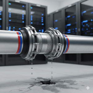 🏗️ 【建物】空調配管のジョイント部における「抜け」防止：地震時の漏水被害によるIT機器全損を防ぐ