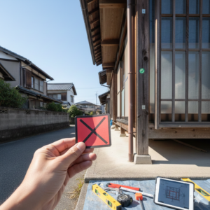 🔍 【診断】応急危険度判定士の視点：震災直後に「赤紙」を貼られないための事前の構造チェック