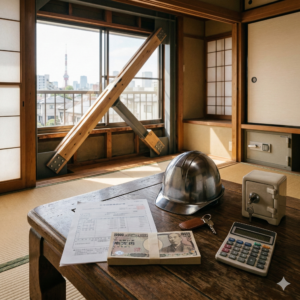 💰 耐震補強による「火災保険の自己負担額（免責額）」の引き下げ：財務的なリスク流動化の最適化