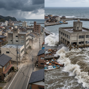 🌍 日本海側での「地震と津波」の特殊性：太平洋側とは異なる揺れの周期と、建物への波力影響